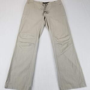 Patagonia Pants Womens 12 Beige Organic Cotton Spandex Casual Outdoors Hiking